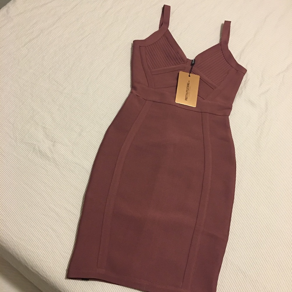 PrettyLittleThing Bandage Bodycon Dress